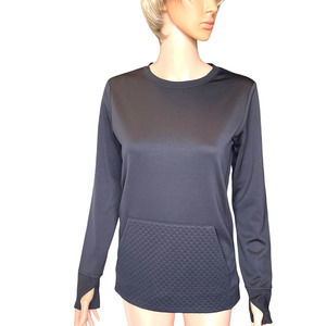 All in Motion Black Sweater Women Sz L (12/14) gently used